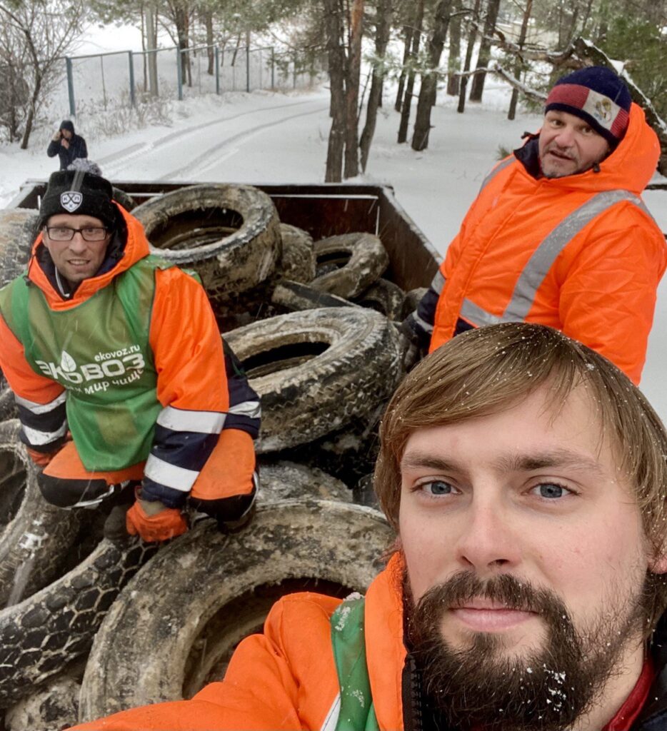 Вести с Итальянского пляжа: 130 покрышек на утилизацию!