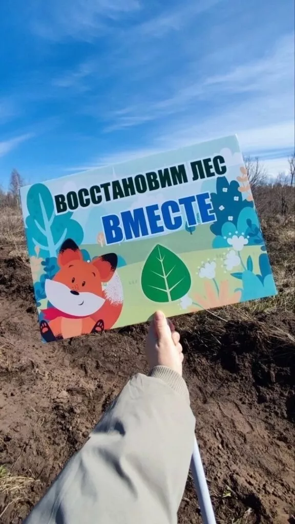 Вчера лес Тольятти стал зеленее!